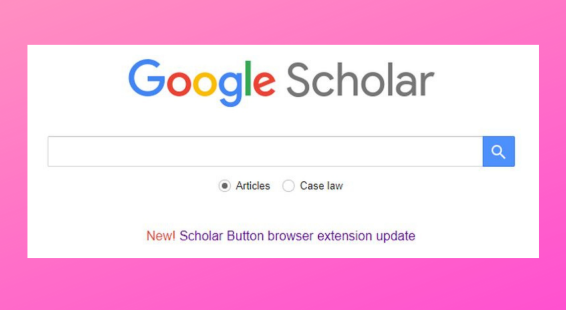 google scholar chrome extension